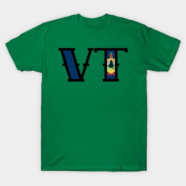 Vermont T-Shirt by kmtnewsmans